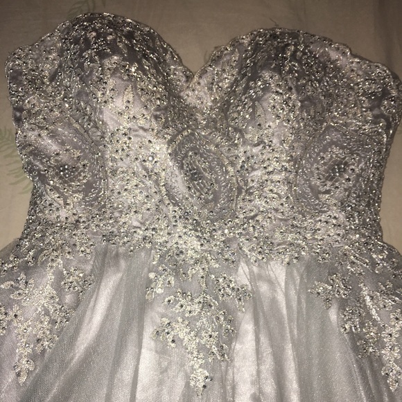 Let’s Dresses Grey Quinceanera Dama Dress Perfect For You Poshmark